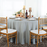 Heavy Duty Seamless Round Polyester Tablecloth