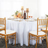 Heavy Duty Seamless Round Polyester Tablecloth