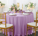 Premium Round Scuba Wrinkle-Free Table Cover