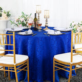 Elegant Chopin Damask Round Jacquard Tablecloth