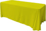 Rectangular Seamless Polyester Poplin Tablecloth - Solid Color, 90" X 108" (1 Piece)