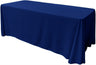 Rectangular Seamless Polyester Poplin Tablecloth - Solid Color, 90" X 108" (1 Piece)
