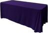 Rectangular Seamless Polyester Poplin Fabric - 90" X 120", Party/Wedding Tablecloth, Color Options (1 Piece)