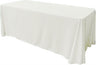 Rectangular Seamless Polyester Poplin Fabric - 90" X 120", Party/Wedding Tablecloth, Color Options (1 Piece)