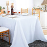 Crinkle Texture Scuba Rectangular Tablecloth Wrinkle-Free