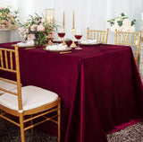 Seamless Rectangular Italian Velvet Tablecloth