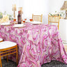 Agate Print Scuba Rectangular Tablecloth Wrinkle-Free