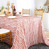 Scuba Rectangular Tablecloth 90x132 Rust/Burnt Orange