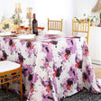 Scuba Rectangular Tablecloth 90x132 Splatter Garden