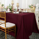 Rectangular Scuba Tablecloth Seamless Wrinkle-Free
