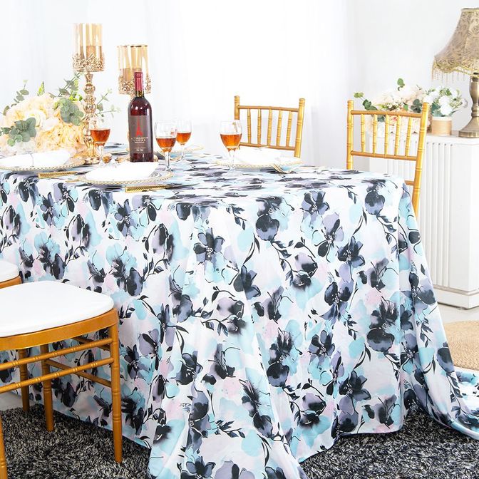 Rectangular Scuba Tablecloth 90x156 Orchid