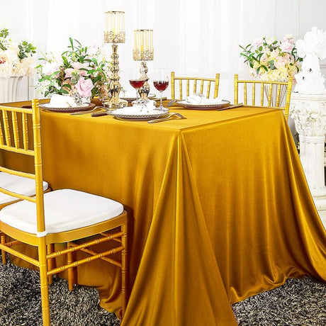 Heavy Duty Wrinkle-Free Scuba Tablecloth for Events
