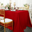Rectangular Scuba Tablecloth 60x120 Red