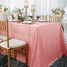 Wrinkle-Free Rectangular Scuba Tablecloth 240 GSM