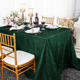 Crushed Taffeta Rectangular Tablecloth Seamless Finish