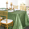 Pintuck Taffeta Rectangular Tablecloth Seamless