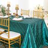 Pintuck Taffeta Rectangular Tablecloth Seamless