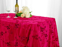 Ribbon Taffeta Rectangular Tablecloth Seamless Elegant