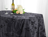 Ribbon Taffeta Rectangular Tablecloth Seamless Elegant