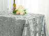 Ribbon Taffeta Rectangular Tablecloth Seamless Elegant