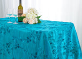 Ribbon Taffeta Rectangular Tablecloth Seamless Elegant