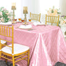 Pintuck Taffeta Rectangular Tablecloth Seamless