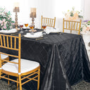 Pintuck Taffeta Rectangular Tablecloth Seamless