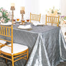Pintuck Taffeta Rectangular Tablecloth Seamless