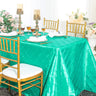 Pintuck Taffeta Rectangular Tablecloth Seamless