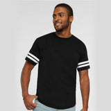 Men's Football Fine Jersey Crewneck Short Sleeve Tee