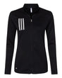 Adidas Women's 3-Stripes Double Knit Full-Zip Jacket