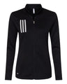 Adidas Women's 3-Stripes Double Knit Full-Zip Jacket