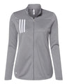 Adidas Women's 3-Stripes Double Knit Full-Zip Jacket