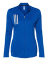 Adidas Women's 3-Stripes Double Knit Full-Zip Jacket