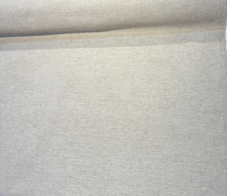 Sunbrella Chenille Crush Acrylic Fabric - Bisque Beige, Woven Chenille Texture, 54" Width (By The Yard)