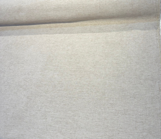 Sunbrella Chenille Crush Acrylic Fabric - Bisque Beige, Woven Chenille Texture, 54" Width (By The Yard)