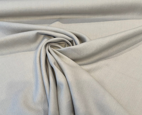 Libeco Belgian Tailored Linen Sanfor Airo - Cement Gray, 54-56" Width (1 Yard)