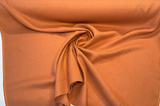 Libeco Belgian Tailored Linen Sanfor Airo Orange Dahlia Fabric - Orange Dahlia, 54-56" Width (1 Yard)