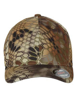 Flexfit Cotton Blend Structured Mid-Profile Cap