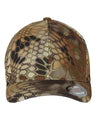 Flexfit Cotton Blend Structured Mid-Profile Cap