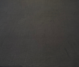 Libeco Belgian Tailored Linen Sanfor Airo Black Linen Fabric - Black, 54-56" Width (1 Yard)