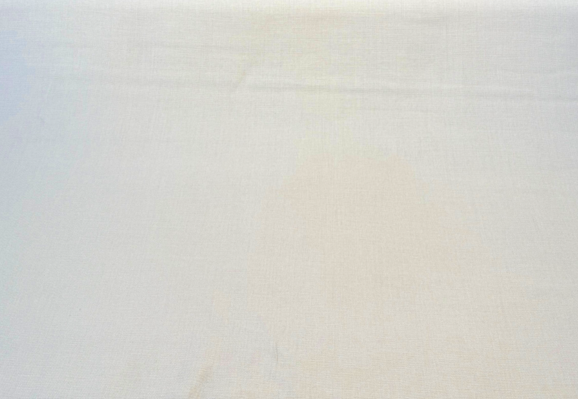 Libeco Belgian Tailored Linen Sanfor Airo Bone Beige Linen Fabric - Bone Beige, 54-56" Width (1 Yard)