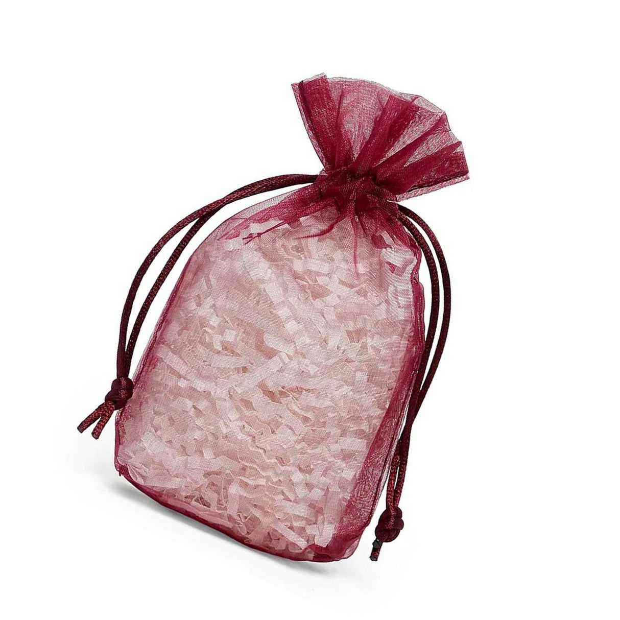 Flat Bottom Organza Bags 5 1/2''x11/2''x10 1/2'' for Jewelry and More