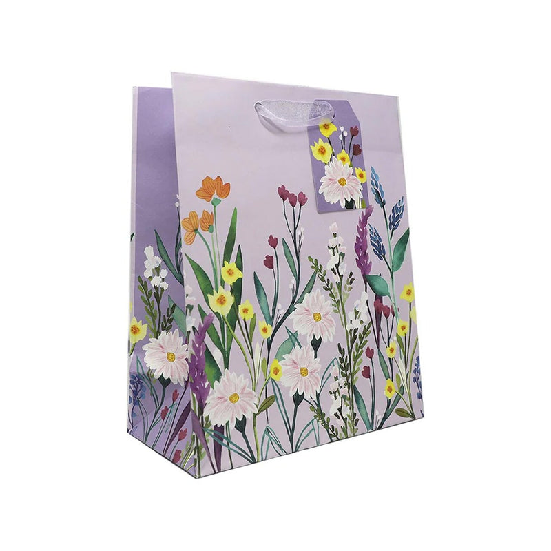 Bold Patterned Gift Bags 10" x 4" x 8"