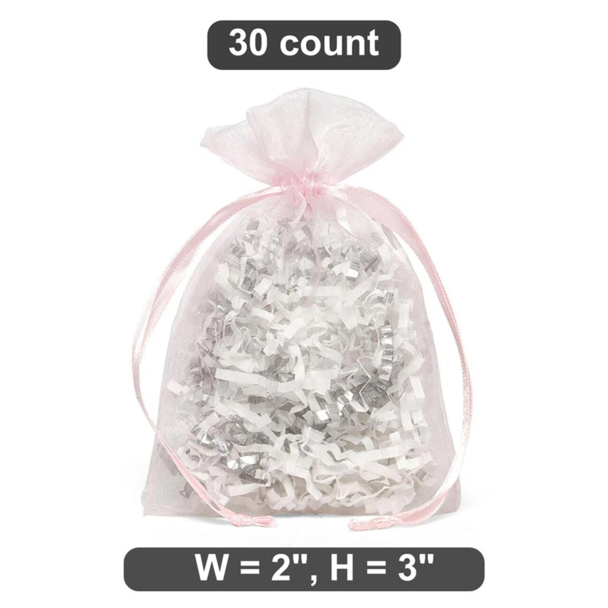 2" x 3" Organza Bag Small and Handy for Favors