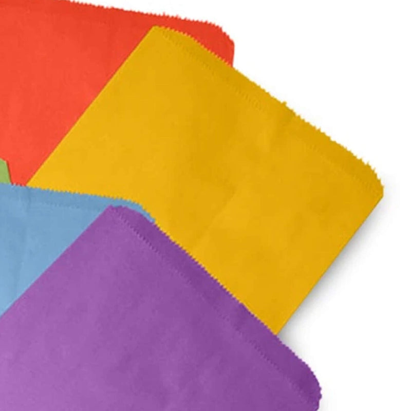 Colored Paper Merchandise Bags 8 1/2" x 11"
