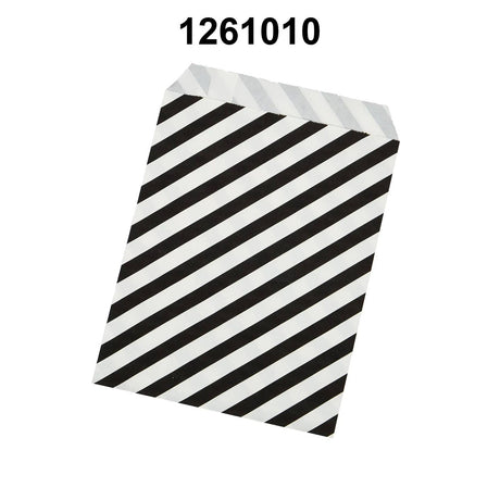 Diagonal Stripes Shopping Merchandise Bags 8 1/2" x 11"