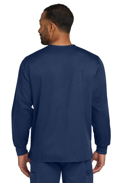 Wink® WorkFlex Snap Front Scrub Jacket Comfortable