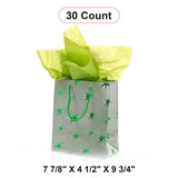 Stylish Metallic Star Tote 7.88" x 4.5" x 9.75"