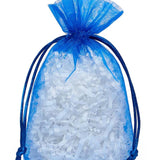 Flat Bottom Organza Bags 3 1/2''x1''x5 1/2'' for Gifts and Jewelry
